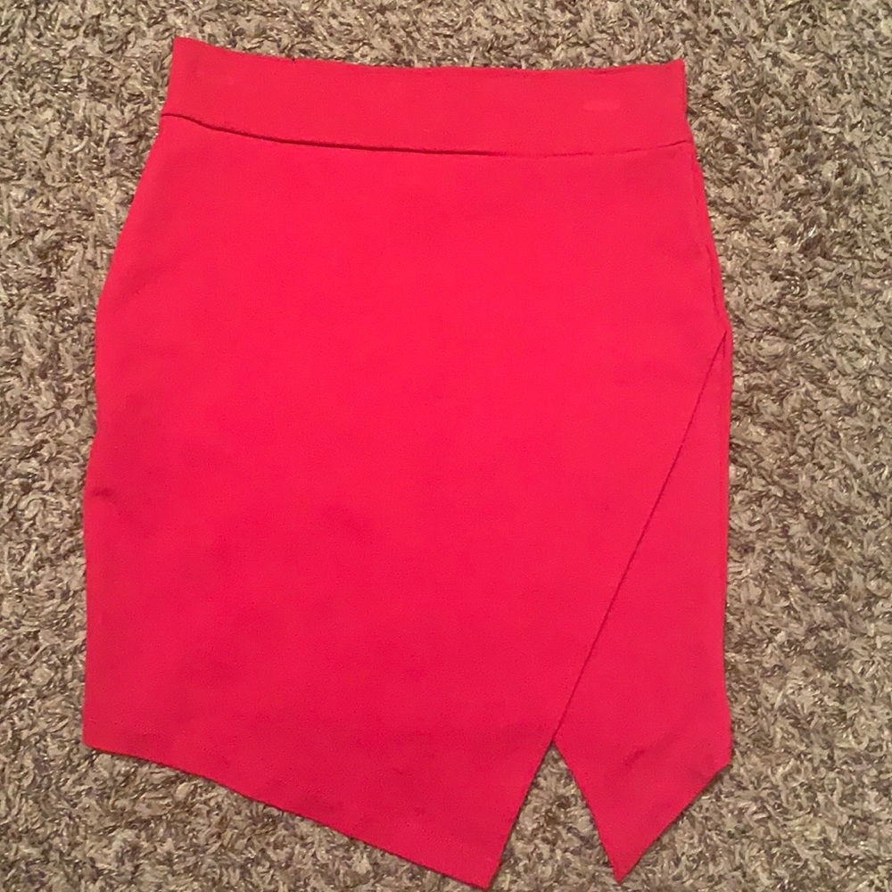 High Waist Slit Skirt